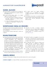 Preview for 5 page of Paoli Avvitatori DP 1000 Operating And Maintenance Manual