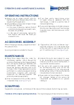 Preview for 13 page of Paoli Avvitatori DP 1000 Operating And Maintenance Manual