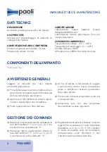 Preview for 4 page of Paoli Avvitatori DP 1050 Operating And Maintenance Manual