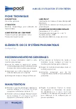 Preview for 20 page of Paoli Avvitatori DP 1050 Operating And Maintenance Manual