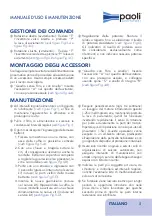 Preview for 5 page of Paoli Avvitatori DP 176 Operating And Maintenance Manual