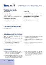 Preview for 12 page of Paoli Avvitatori DP 1800 Operating And Maintenance Manual