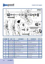 Предварительный просмотр 48 страницы Paoli Avvitatori DP 251 Operating And Maintenance Manual