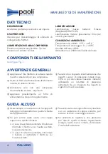 Preview for 4 page of Paoli Avvitatori DP 321 Operating And Maintenance Manual