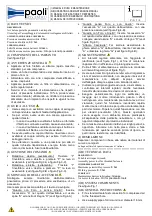 Предварительный просмотр 2 страницы Paoli Avvitatori DP 361 BG Operating And Maintenance Manual