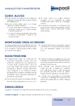 Preview for 5 page of Paoli Avvitatori PROFESSIONAL RANGE Series Operating And Maintenance Manual