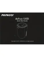 Papago Airfresh S10D Quick Start Manual preview