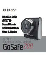 Papago GoSafe 200 Quick Start Manual preview