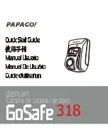 Papago GoSafe 318 Quick Start Manual preview