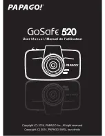 Papago GoSafe 520 User Manual preview