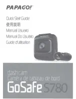 Papago GoSafe S780 Quick Start Manual preview