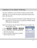 Предварительный просмотр 10 страницы Papago GoSafe TPMS 500BT User Manual