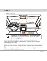 Предварительный просмотр 6 страницы Papago P2 Pro Quick Start Manual