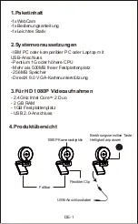 Предварительный просмотр 10 страницы Papalook 1080P User Manual