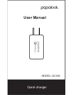 Предварительный просмотр 1 страницы Papalook QC306 User Manual