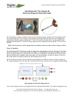 Preview for 1 page of Paper Battery PowerResponder Quick Start Manual