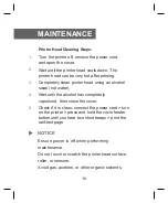 Preview for 10 page of PAPERANG PKT-LP108 User Manual