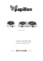 Preview for 1 page of PAPILLON 99191 Operating Instructions Manual