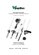 PAPILLON MULTICUTTER 33N Instruction Manual preview