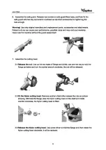 Preview for 34 page of PAPILLON MULTICUTTER 33N Instruction Manual