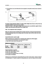 Preview for 39 page of PAPILLON MULTICUTTER 33N Instruction Manual