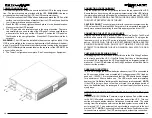 Preview for 8 page of Para systems Minuteman On-Line RT Series User Manual