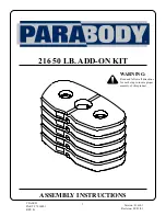 ParaBody 216 Assembly Instructions preview