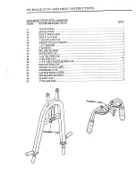 Предварительный просмотр 3 страницы ParaBody 350 HOME GYM Product Assembly Instruction Sheets