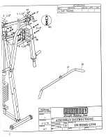 Предварительный просмотр 15 страницы ParaBody 350 HOME GYM Product Assembly Instruction Sheets