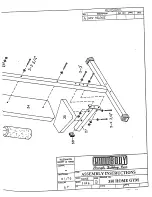 Предварительный просмотр 22 страницы ParaBody 350 HOME GYM Product Assembly Instruction Sheets