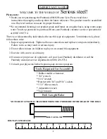 Preview for 2 page of ParaBody 400102 Assembly Instructions Manual