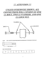 Предварительный просмотр 2 страницы ParaBody 425 Assembly Instructions Manual