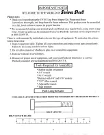 Preview for 2 page of ParaBody 435103 Assembly Instructions Manual