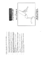 Предварительный просмотр 1 страницы ParaBody 874 Assembly Instruction Sheet