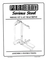 ParaBody 908101 ST Assembly Instructions Manual preview