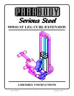 ParaBody 909101 ST Assembly Instructions Manual preview