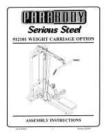 ParaBody 912101 Assembly Instructions Manual preview