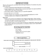 Preview for 2 page of ParaBody 912101 Assembly Instructions Manual