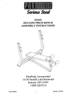 ParaBody 915101 Assembly Instructions preview
