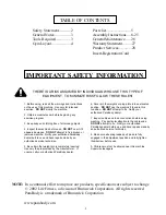 Preview for 2 page of ParaBody cm3 User Manual