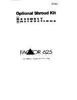 ParaBody FACTOR 625 Assembly Instructions Manual preview