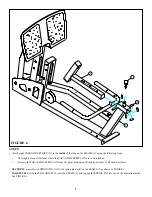 Предварительный просмотр 9 страницы ParaBody Leg Press 100 Assembly Instructions Manual