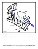 Предварительный просмотр 11 страницы ParaBody Leg Press 100 Assembly Instructions Manual