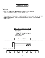 Предварительный просмотр 3 страницы ParaBody LP5 Assembly Instructions Manual