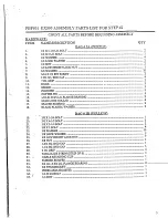 Preview for 5 page of ParaBody PBF501 Assembly Instructions Manual