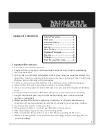 Preview for 3 page of Paradigm 7101 Activcycle Owner'S Manual