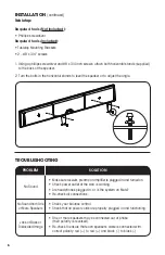 Preview for 8 page of Paradigm Art Embracing Science MILLENIA LP TRIO Owner'S Manual