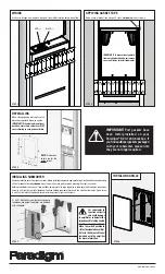 Preview for 2 page of Paradigm BX-12SQ Installation Instructions