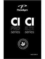 Preview for 15 page of Paradigm CI Elite Series Owner'S Manual