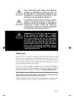 Preview for 4 page of Paradigm DEFIANCE V10 Owner'S Manual